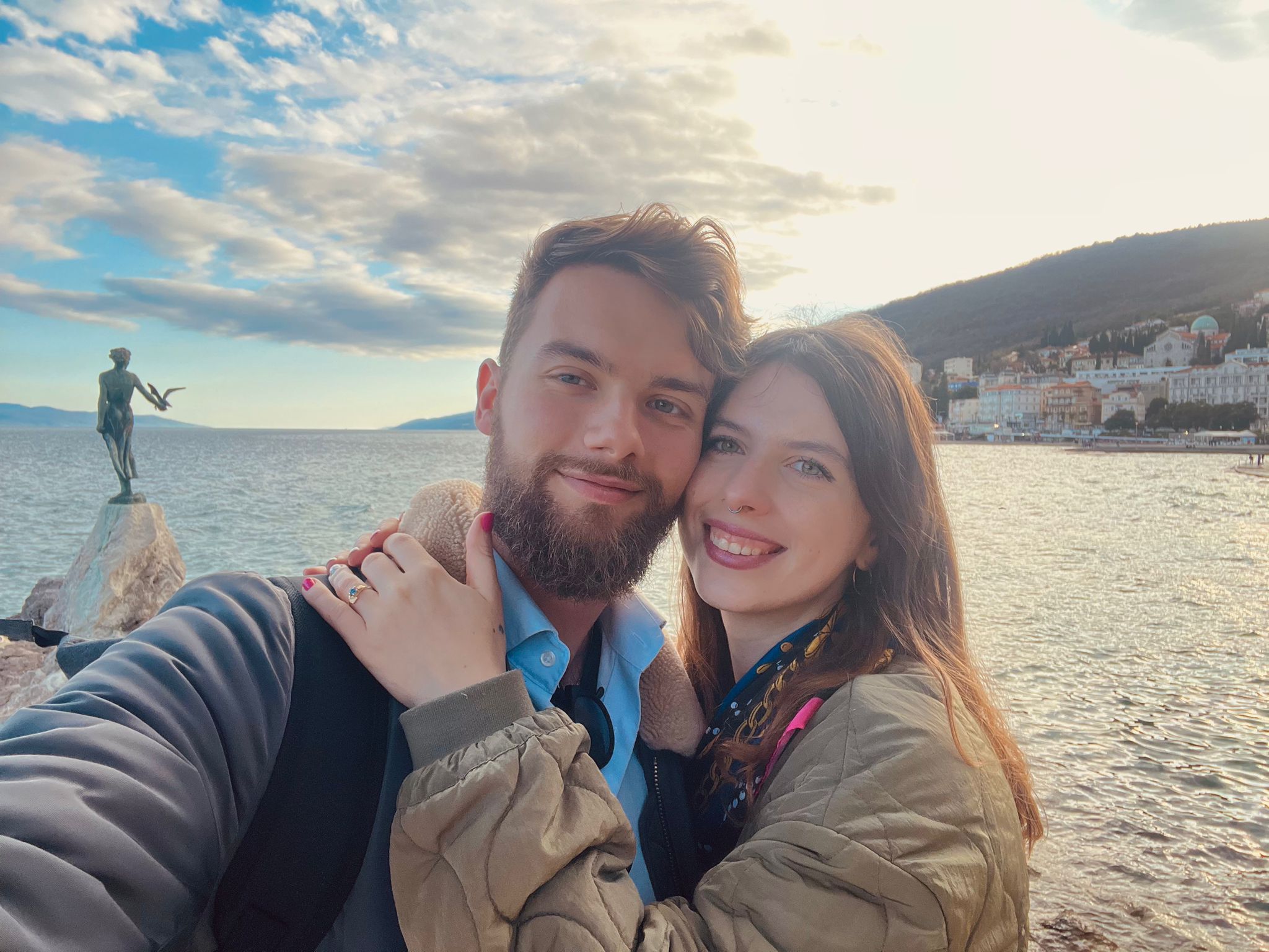 PREDIVNA LJUBAVNA PRIČA Pobjegla od rata u Ukrajini, došla u Rovinj i našla ljubav svog života